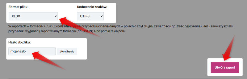 Screenshot 12 - How to export ad content to a file