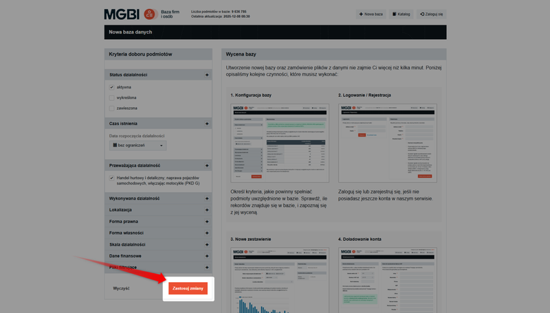 Screenshot 13 - How to create a database