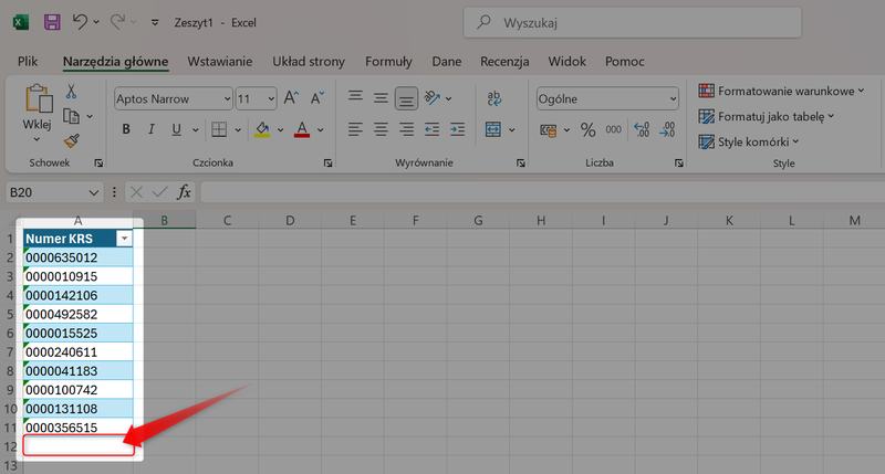Screenshot 22 - How to retrieve data from the MGBI API using Power Query in Microsoft Excel