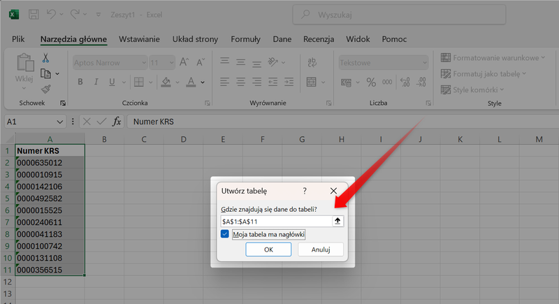 Screenshot 2 - How to retrieve data from the MGBI API using Power Query in Microsoft Excel
