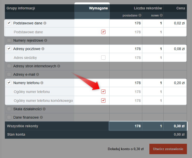 Screenshot 4 - How to purchase additional data