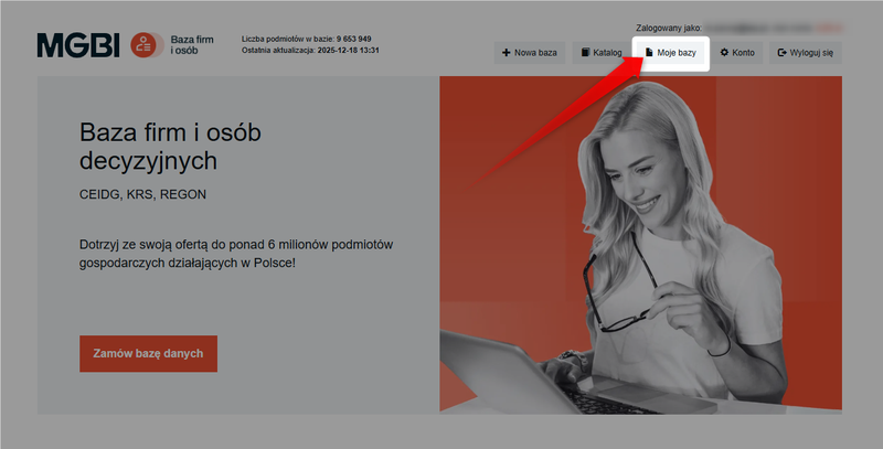 Screenshot 4 - How to download data on new companies