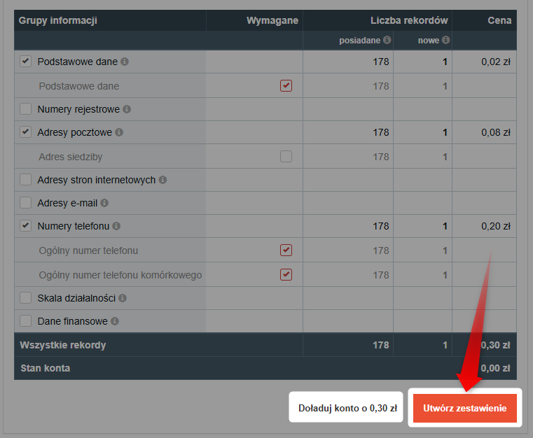 Screenshot 5 - How to purchase additional data