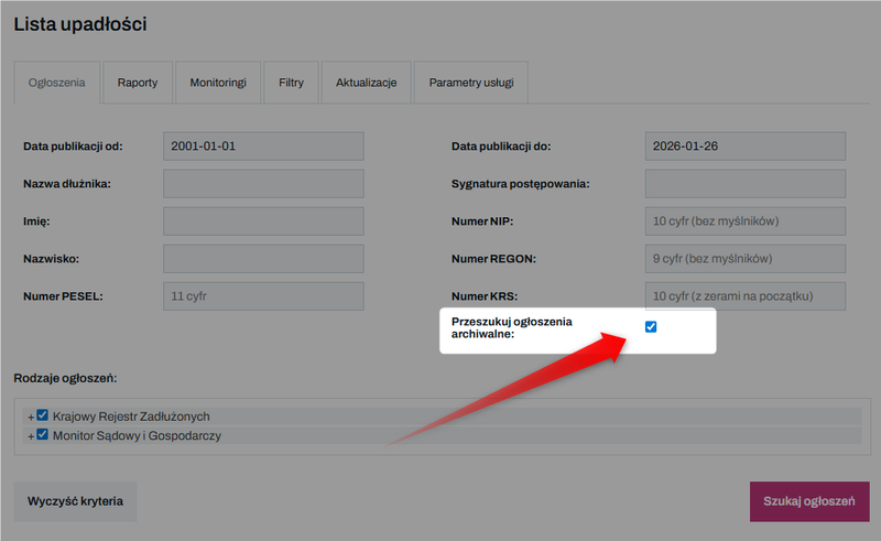 Screenshot 7 - How to search for listings