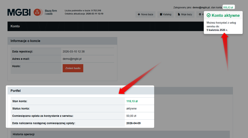 Screenshot 8 - How to top up your account